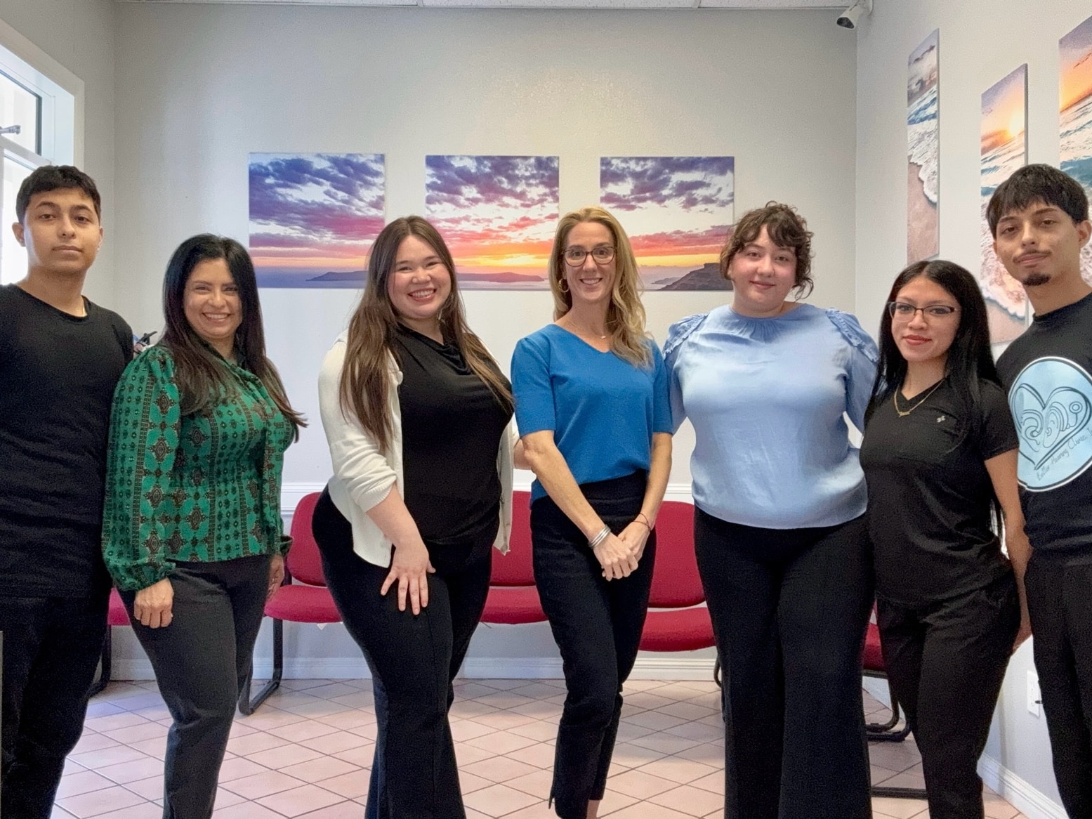 Welcoming front office at Better Hearing Clinic — new patient audiologist in McAllen, TX